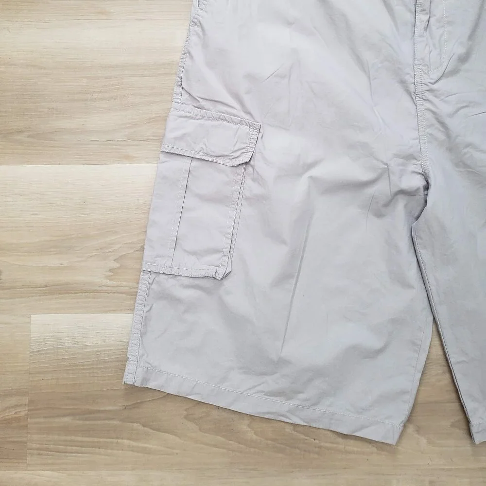 Airwalk Men's Cargo Shorts Khaki Tan Brown Size 38